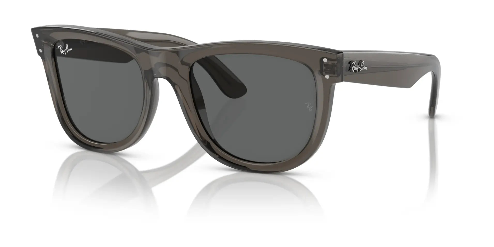 Ray-Ban WAYFARER REVERSE RBR0502S Sunglasses Transparent Dark Grey / Dark Grey