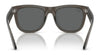 Ray-Ban WAYFARER REVERSE RBR0502S Sunglasses / Black №6677VR / Dark Green (3N 14.9%) / Size 50
