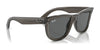 Ray-Ban WAYFARER REVERSE RBR0502S Sunglasses / Black №6677VR / Dark Green (3N 14.9%) / Size 50