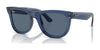 Ray-Ban WAYFARER REVERSE RBR0502S Sunglasses / Transparent Navy Blue №67083A / Dark Blue (3N 16.6%) / Size 50
