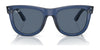 Ray-Ban WAYFARER REVERSE RBR0502S Sunglasses / Black №6677VR / Dark Green (3N 14.9%) / Size 50