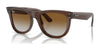 Ray-Ban WAYFARER REVERSE RBR0502S Sunglasses / Transparent Brown №6709CB / Brown (2N 25.5%) / Size 50