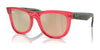 Ray-Ban WAYFARER REVERSE RBR0502S Sunglasses / Transparent Red №67132O / Light Gold (3N 13.3%) / Size 50
