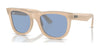 Ray-Ban WAYFARER REVERSE RBR0502S Sunglasses / Opal Beige & Honey №678072 / Light Blue (2N 36.8%) / Size 50