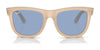 Ray-Ban WAYFARER REVERSE RBR0502S Sunglasses / Black №6677VR / Dark Green (3N 14.9%) / Size 50