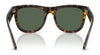 Ray-Ban WAYFARER REVERSE RBR0502S Sunglasses / Black №6677VR / Dark Green (3N 14.9%) / Size 50