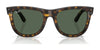 Ray-Ban WAYFARER REVERSE RBR0502S Sunglasses / Black №6677VR / Dark Green (3N 14.9%) / Size 50
