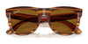 Ray-Ban WAYFARER REVERSE RBR0502S Sunglasses / Black №6677VR / Dark Green (3N 14.9%) / Size 50