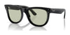 Ray-Ban WAYFARER REVERSE RBR0502SF Sunglasses | Size 53 / Black №6677/2 / Light Green (1N 57.6%)