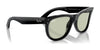Ray-Ban WAYFARER REVERSE RBR0502SF Sunglasses | Size 53 / Black №6677VR / Dark Green (3N 14.9%)