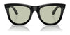 Ray-Ban WAYFARER REVERSE RBR0502SF Sunglasses | Size 53 / Black №6677VR / Dark Green (3N 14.9%)