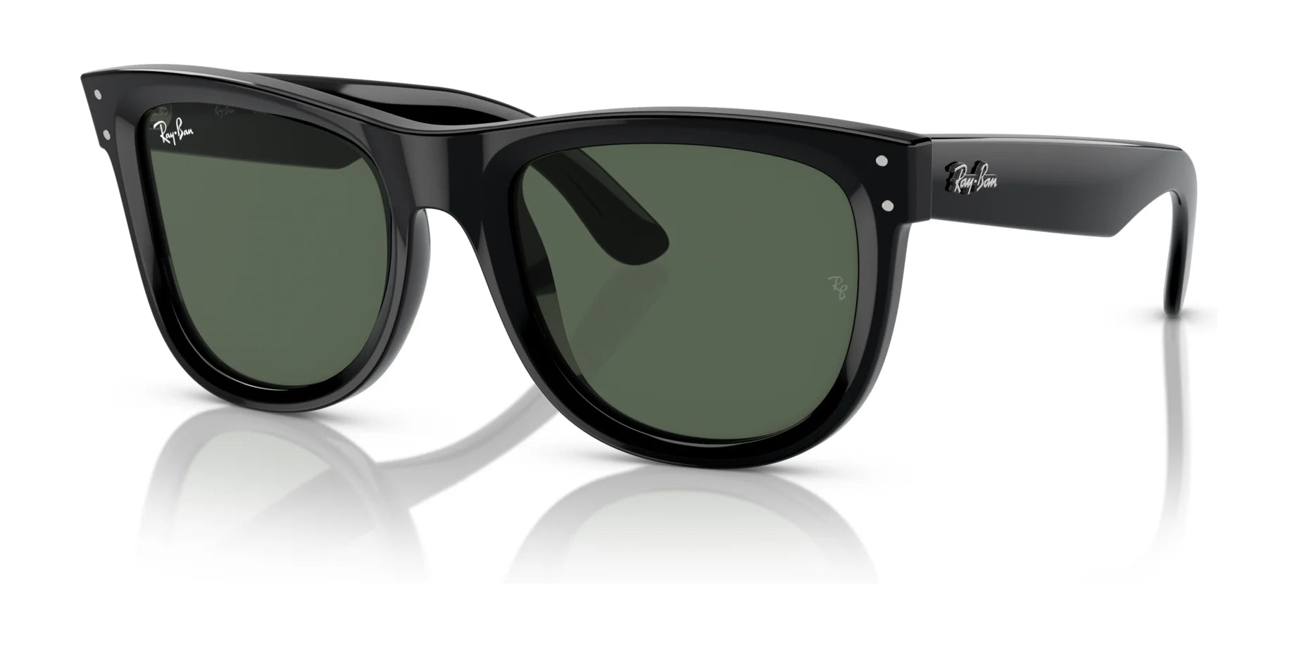 Ray-Ban WAYFARER REVERSE RBR0502SF Sunglasses Black / Dark Green