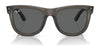 Ray-Ban WAYFARER REVERSE RBR0502SF Sunglasses | Size 53 / Black №6677VR / Dark Green (3N 14.9%)