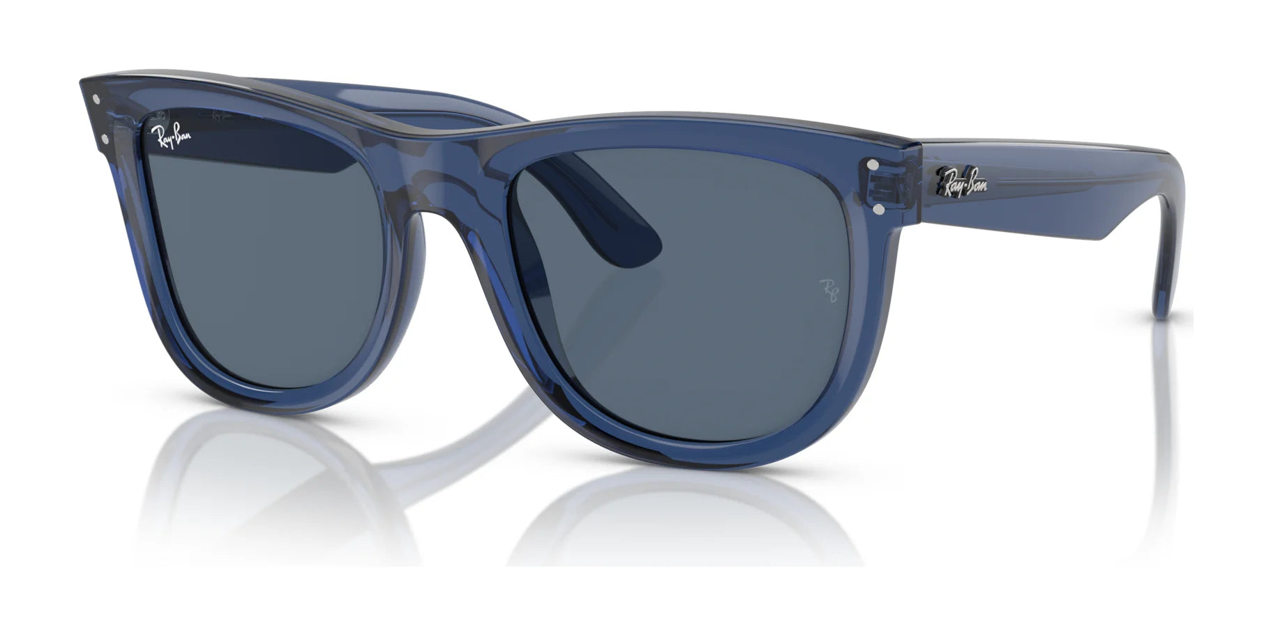 Ray-Ban WAYFARER REVERSE RBR0502SF Sunglasses Transparent Navy Blue / Dark Blue