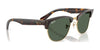 Ray-Ban CLUBMASTER REVERSE RBR0504S Sunglasses / Havana №1359VR / Dark Green (3N 14.9%) / Size 51