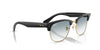 Ray-Ban CLUBMASTER REVERSE RBR0504S Sunglasses / Havana №1359VR / Dark Green (3N 14.9%) / Size 51