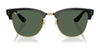 Ray-Ban CLUBMASTER REVERSE RBR0504S Sunglasses / Havana №1359VR / Dark Green (3N 14.9%) / Size 51
