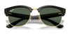 Ray-Ban CLUBMASTER REVERSE RBR0504S Sunglasses / Havana №1359VR / Dark Green (3N 14.9%) / Size 51