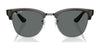 Ray-Ban CLUBMASTER REVERSE RBR0504S Sunglasses / Havana №1359VR / Dark Green (3N 14.9%) / Size 51