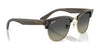 Ray-Ban CLUBMASTER REVERSE RBR0504S Sunglasses / Havana №1359VR / Dark Green (3N 14.9%) / Size 51