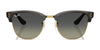 Ray-Ban CLUBMASTER REVERSE RBR0504S Sunglasses / Havana №1359VR / Dark Green (3N 14.9%) / Size 51