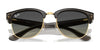 Ray-Ban CLUBMASTER REVERSE RBR0504S Sunglasses / Havana №1359VR / Dark Green (3N 14.9%) / Size 51