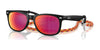 Ray-Ban JUNIOR NEW WAYFARER RJ9052S Sunglasses / Rubber Black №70286Q / Brown Mirror Orange (3N 13.3%) / Size 47