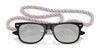 Ray-Ban JUNIOR NEW WAYFARER RJ9052S Sunglasses / Opal Blue №714855 / Blue (3N 14%) / Size 47