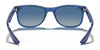 Ray-Ban JUNIOR NEW WAYFARER RJ9052S Sunglasses / Opal Blue №714855 / Blue (3N 14%) / Size 47