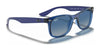 Ray-Ban JUNIOR NEW WAYFARER RJ9052S Sunglasses / Opal Blue №714855 / Blue (3N 14%) / Size 47