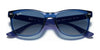 Ray-Ban JUNIOR NEW WAYFARER RJ9052S Sunglasses / Opal Blue №714855 / Blue (3N 14%) / Size 47