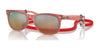 Ray-Ban JUNIOR NEW WAYFARER RJ9052S Sunglasses / Opal Red №7145A8 / Orange (3N 15%) / Size 47