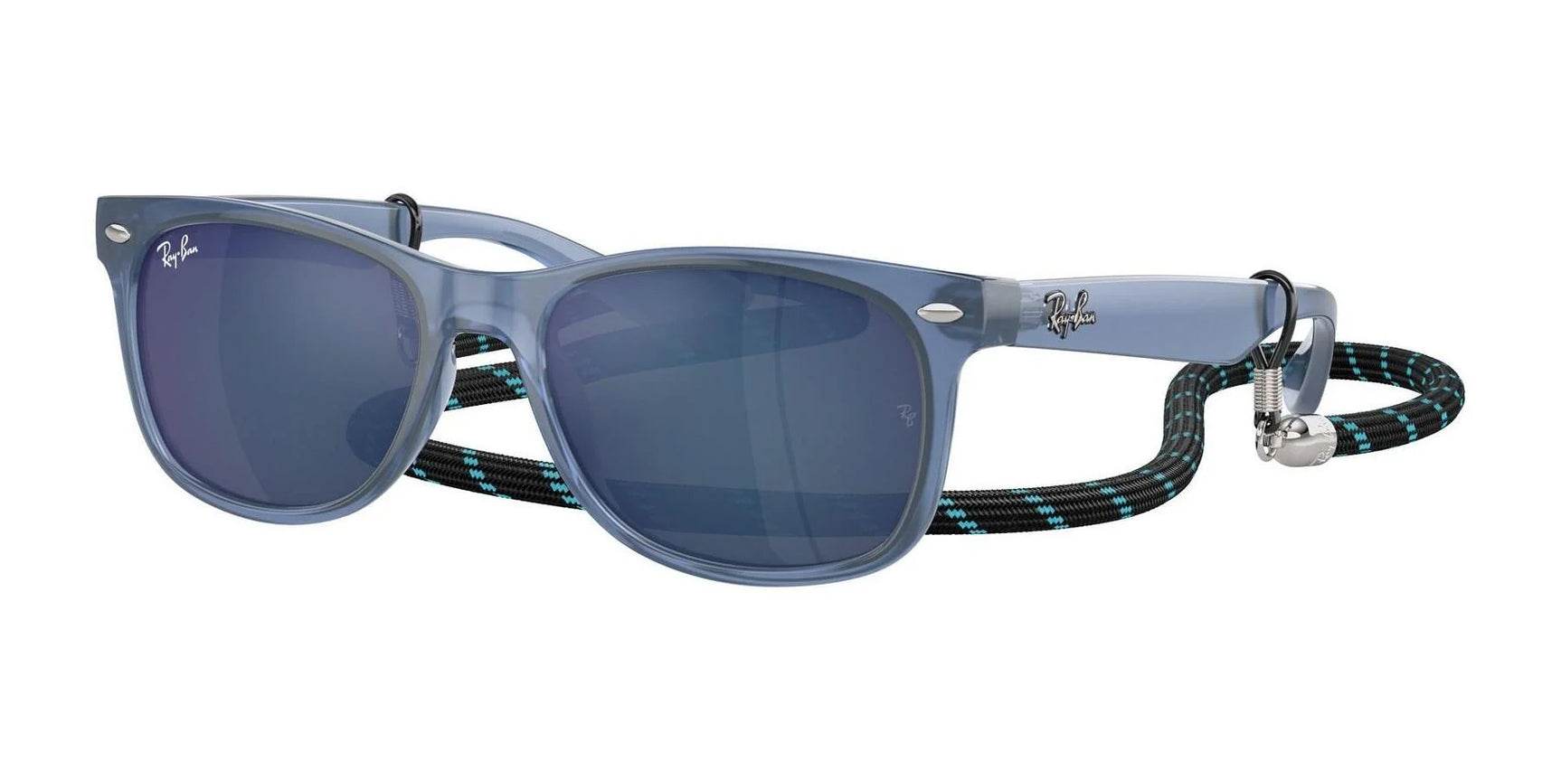 Ray-Ban JUNIOR NEW WAYFARER RJ9052S Sunglasses Opal Blue / Blue