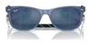 Ray-Ban JUNIOR NEW WAYFARER RJ9052S Sunglasses / Opal Blue №714855 / Blue (3N 14%) / Size 47