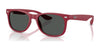 Ray-Ban JUNIOR NEW WAYFARER RJ9052S Sunglasses / Rubber Bordeaux №717887 / Dark Grey (3N 9.3%) / Size 47