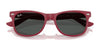 Ray-Ban JUNIOR NEW WAYFARER RJ9052S Sunglasses / Opal Blue №714855 / Blue (3N 14%) / Size 47