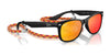 Ray-Ban JUNIOR NEW WAYFARER RJ9052SF Sunglasses | Size 50 / Rubber Black №7028Y4 / Green Mirror Silver (3N 11.3%)