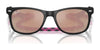 Ray-Ban JUNIOR NEW WAYFARER RJ9052SF Sunglasses | Size 50 / Rubber Black №7028Y4 / Green Mirror Silver (3N 11.3%)