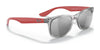 Ray-Ban JUNIOR NEW WAYFARER RJ9052SF Sunglasses | Size 50 / Rubber Black №7028Y4 / Green Mirror Silver (3N 11.3%)