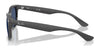 Ray-Ban JUNIOR NEW WAYFARER RJ9052SF Sunglasses | Size 50 / Rubber Black №7028Y4 / Green Mirror Silver (3N 11.3%)
