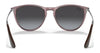 Ray-Ban JUNIOR ERIKA RJ9060S Sunglasses | Size 50 / Fuchsia Fluo №70096Q / Brown/Orange (3N 13.3%)