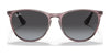 Ray-Ban JUNIOR ERIKA RJ9060S Sunglasses | Size 50 / Fuchsia Fluo №70096Q / Brown/Orange (3N 13.3%)