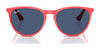 Ray-Ban JUNIOR ERIKA RJ9060S Sunglasses | Size 50 / Fuchsia Fluo №70096Q / Brown/Orange (3N 13.3%)