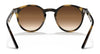 Ray-Ban RJ9064S Sunglasses | Size 44 / Transparent Pink №7052V0 / Clear Gradient Red Mirror Red (2N 38.8%)