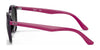 Ray-Ban RJ9064S Sunglasses | Size 44 / Transparent Pink №7052V0 / Clear Gradient Red Mirror Red (2N 38.8%)