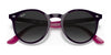 Ray-Ban RJ9064S Sunglasses | Size 44 / Transparent Pink №7052V0 / Clear Gradient Red Mirror Red (2N 38.8%)