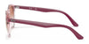 Ray-Ban RJ9064S Sunglasses | Size 44 / Transparent Pink №7052V0 / Clear Gradient Red Mirror Red (2N 38.8%)