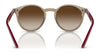 Ray-Ban RJ9064S Sunglasses | Size 44 / Transparent Pink №7052V0 / Clear Gradient Red Mirror Red (2N 38.8%)