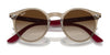 Ray-Ban RJ9064S Sunglasses | Size 44 / Transparent Pink №7052V0 / Clear Gradient Red Mirror Red (2N 38.8%)