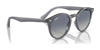 Ray-Ban RJ9064S Sunglasses | Size 44 / Transparent Pink №7052V0 / Clear Gradient Red Mirror Red (2N 38.8%)